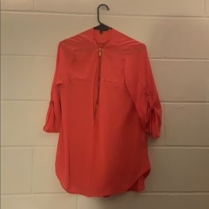 Women’s Shear Zipper Blouse
